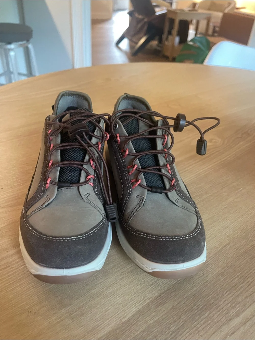 Hotter Explore GTX women’s Olive and Brown Hiking Shoe sz6 NEW